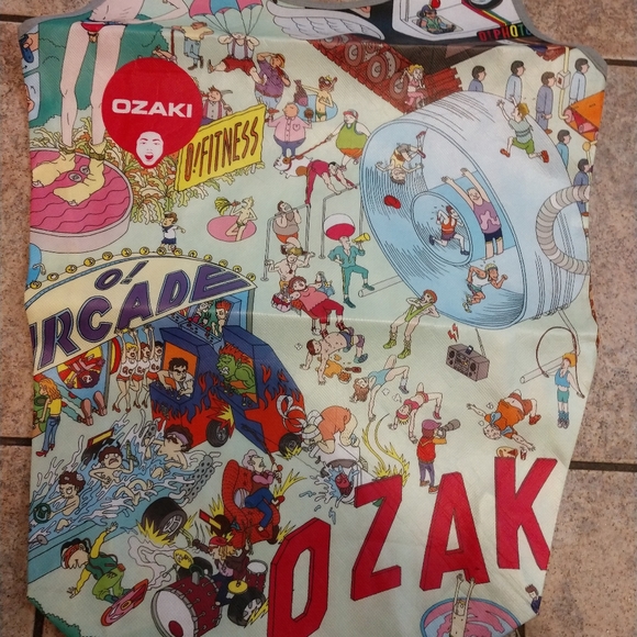 OZAKI flat tote NEW from CES LV 2015 limited print - Picture 9 of 15